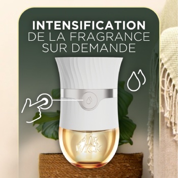 Intensification de la fragrance sur demande
